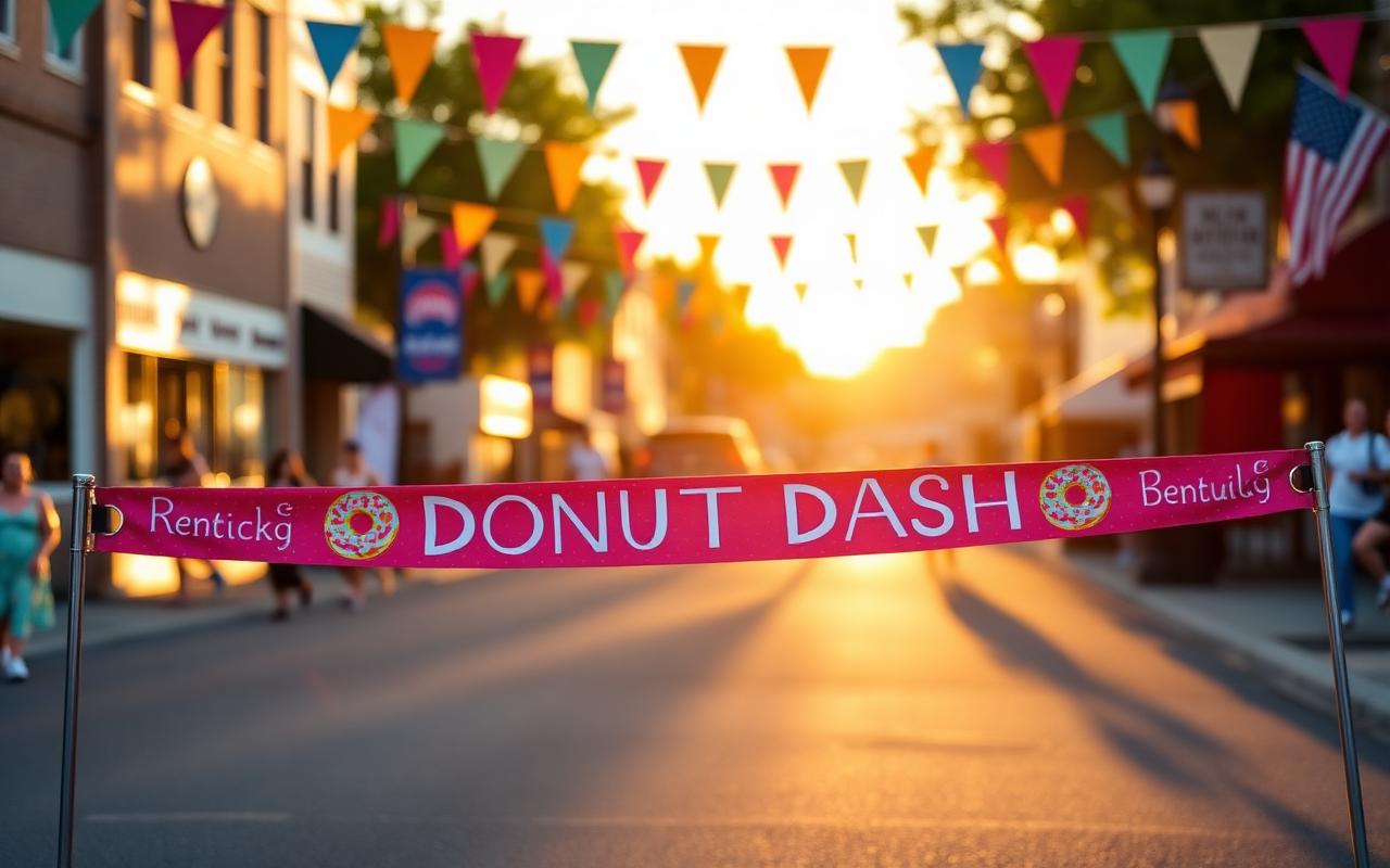 Monticello Donut Dash — Specialty website template preview
